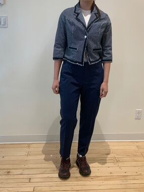 Banana Republic women’s pants, size 10, colour blue marine